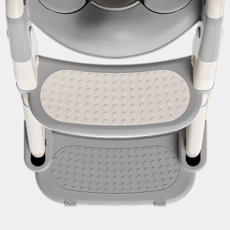 Children's Portable Step Toilet Training Seat - Foldable, Adjustable, and Comfortable for Easy Potty Training